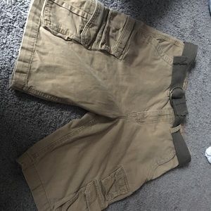 Men’s faded glory cargo shorts 32